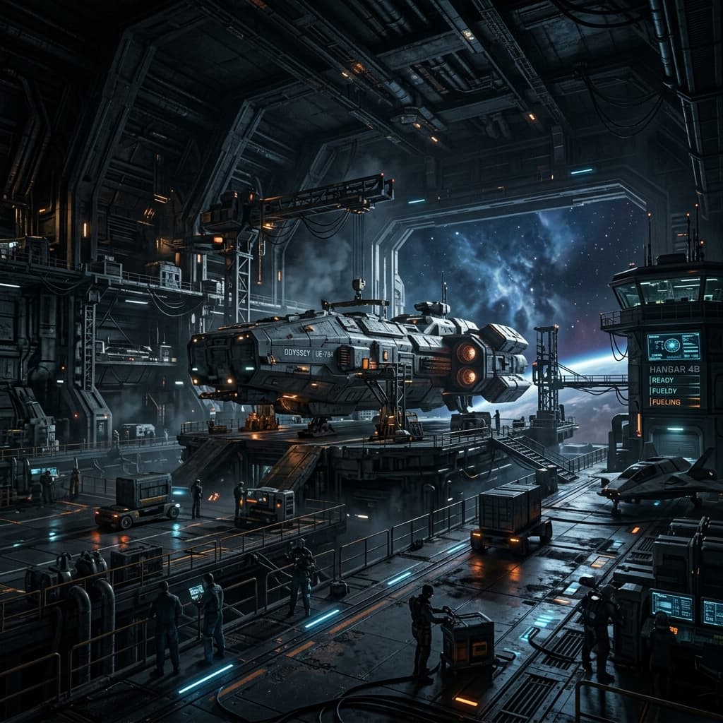 Hangar Background